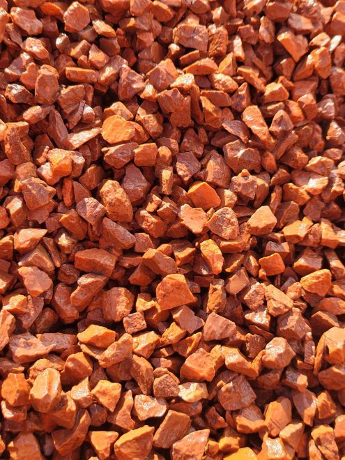 8mm red granite